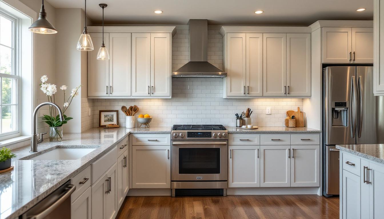 Frameless Shaker kitchen in Accessible Beige